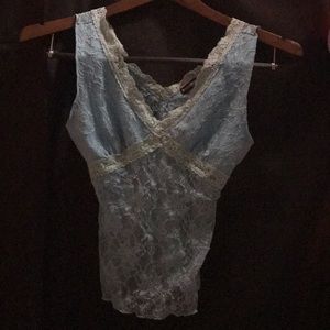 Teal color lingerie